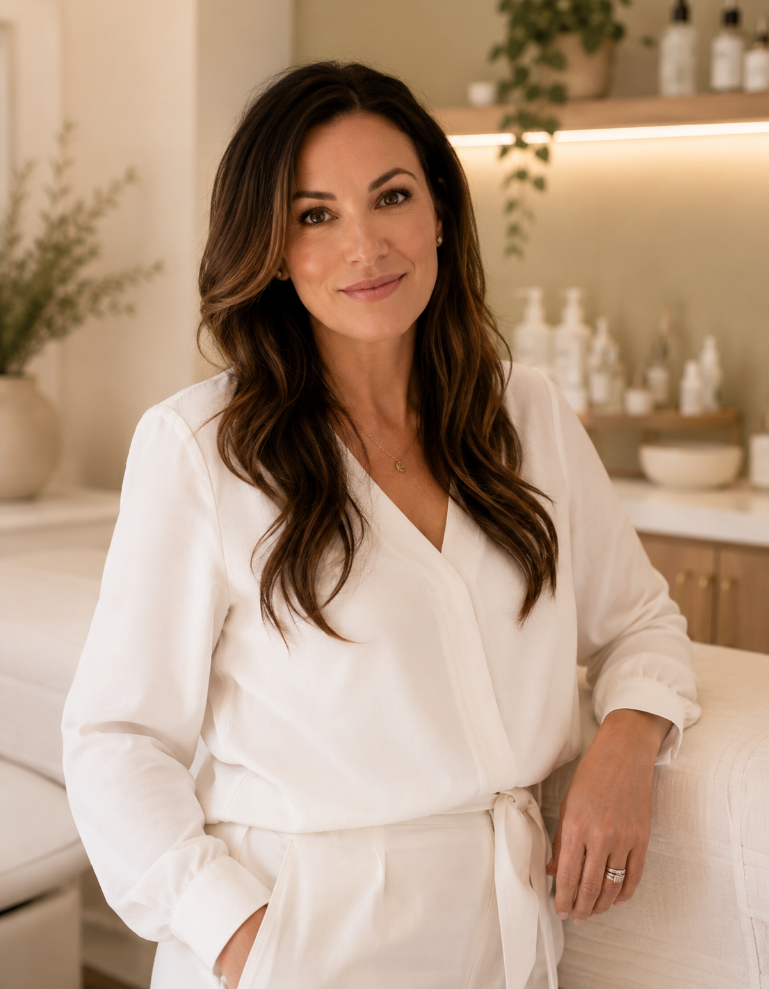 Vivienne Marchand, Licensed Esthetician & Founder of Solenne Skin Studio